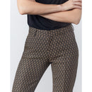 Pantalon Cigarette Liv Fancy - Royal Leaves - Reiko - The Bradery