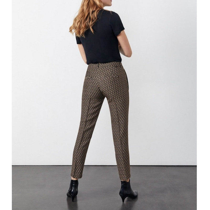 Pantalon Cigarette Liv Fancy - Royal Leaves - Reiko - The Bradery