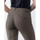 Pantalon Cigarette Liv Fancy - Royal Leaves - Reiko - The Bradery