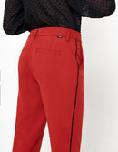 Pantalon Cigarette Lizzy Color - Terre Rouge Piping - Reiko - The Bradery