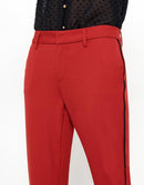 Pantalon Cigarette Lizzy Color - Terre Rouge Piping - Reiko - The Bradery