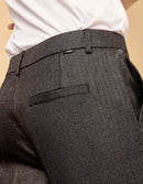 Pantalon Cigarette Lizzy Fancy Metallic Black - Reiko - Reiko - The Bradery