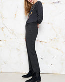 Pantalon Cigarette Lizzy Fancy Ribbon - Grey Check - Reiko - The Bradery