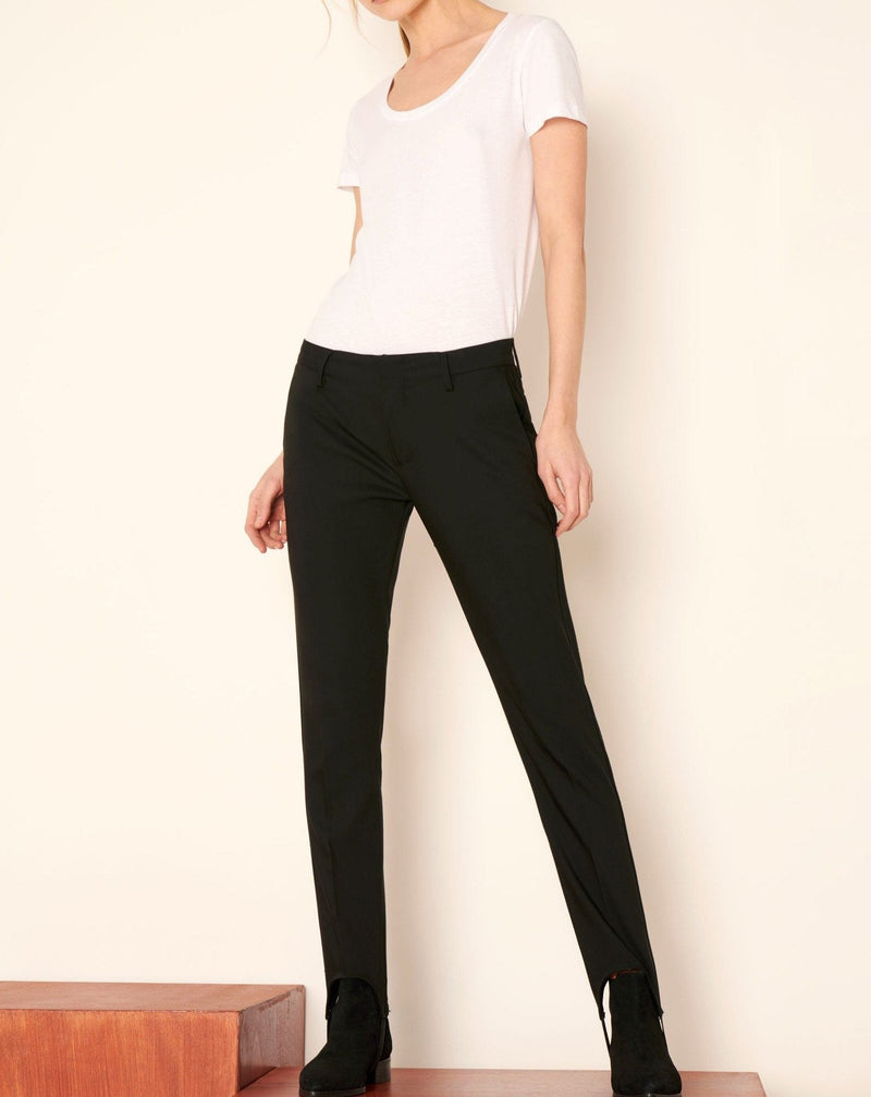 Pantalon Cigarette Lou - Black - Reiko - The Bradery