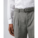 Black Wool Belted Suit Pants - Man - The Kooples - The Bradery