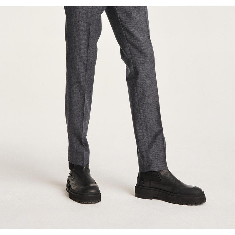 Pantalon De Costume Laine Gris Slim - Homme - The Kooples - The Bradery