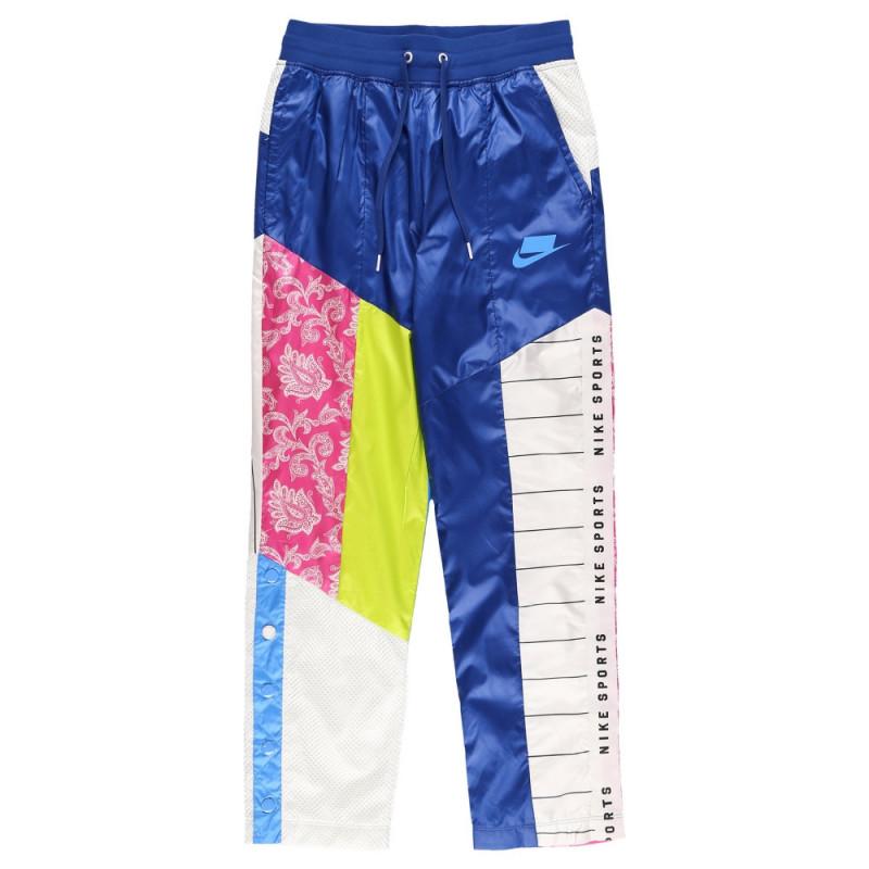Pantalón Nike Sportswear Track - Azul - Mujer PANTALÓN NIKE MUJER TEXTIL Nike