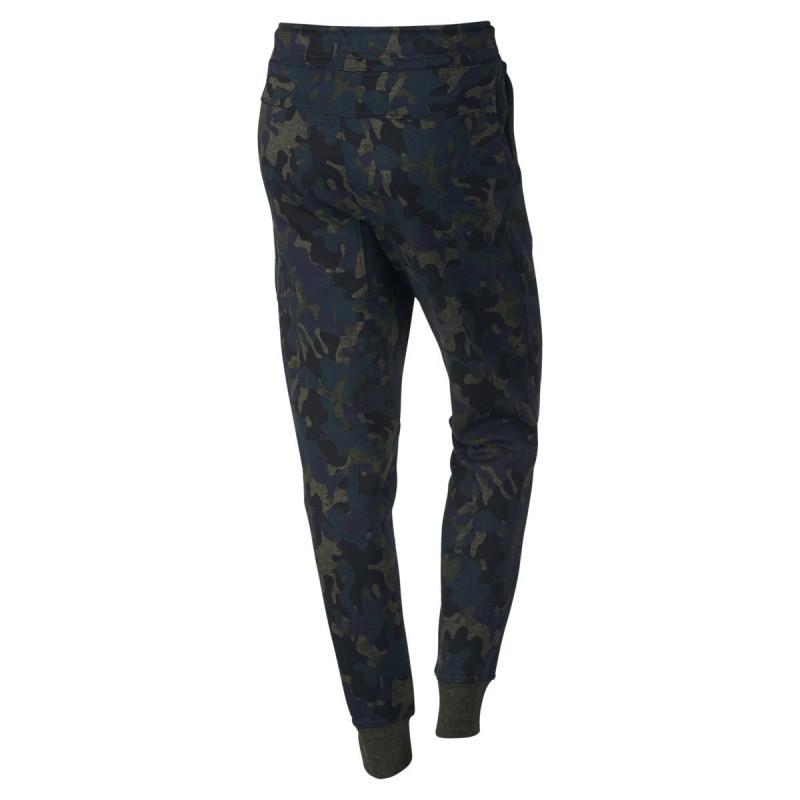 Pantalón Nike Tech Fleece Camo Track - 695344-325 - Caqui - Mujer PANTALÓN NIKE MUJER TEXTIL Nike