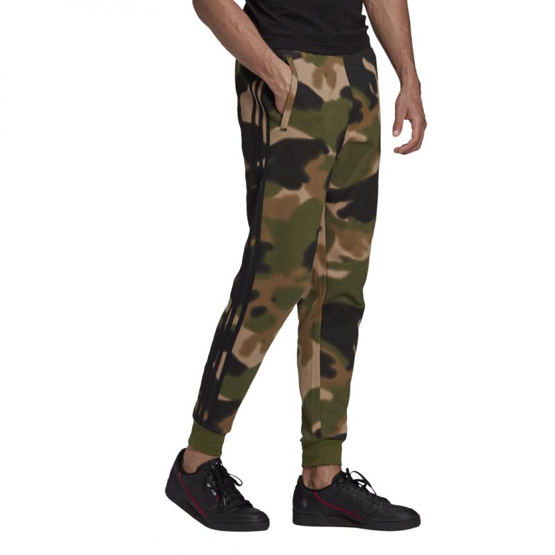 Adidas Originals Camo Track Pants - Khaki - Men Adidas CLOTHING