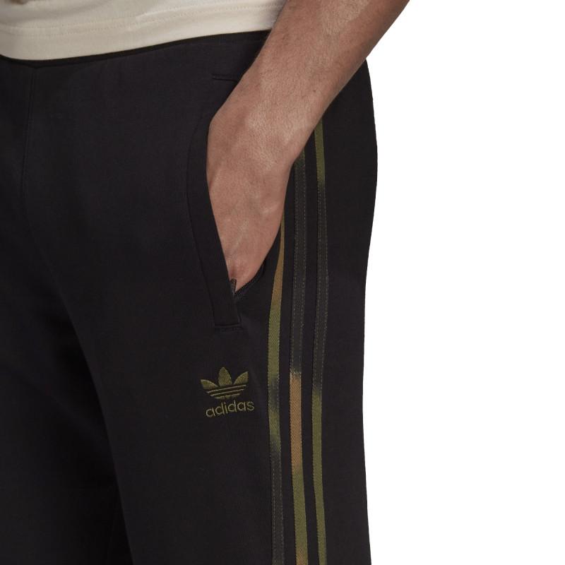 Adidas Originals Camo Stripes Track Pants - Black - Men Adidas CLOTHING