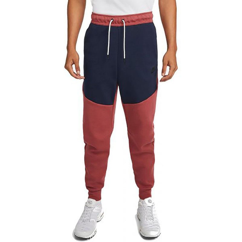 Nike Tech Fleece Track Pants - Red - Nike2 - The Bradery