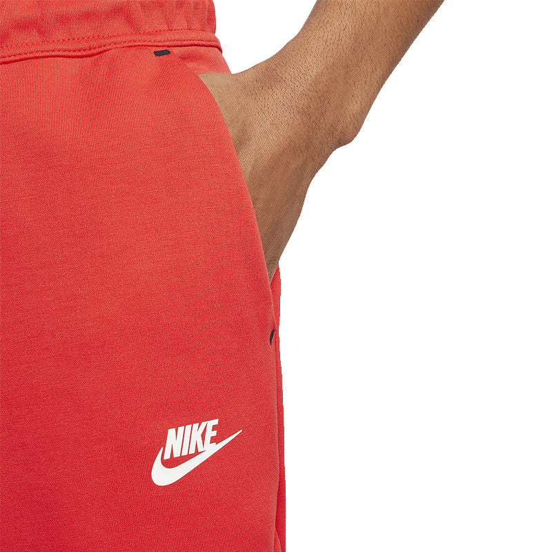 Tech Fleece Tracksuit Bottoms - Red