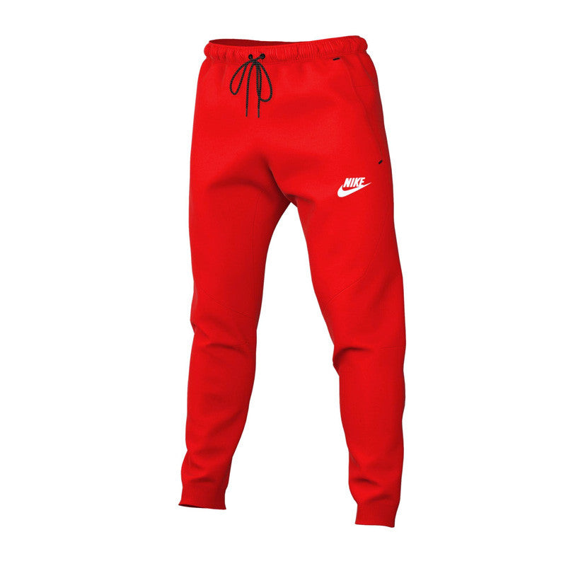 Tech Fleece Tracksuit Bottoms - Red