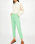 Pantalón Easy Rr Molleton - Vert Stabilo