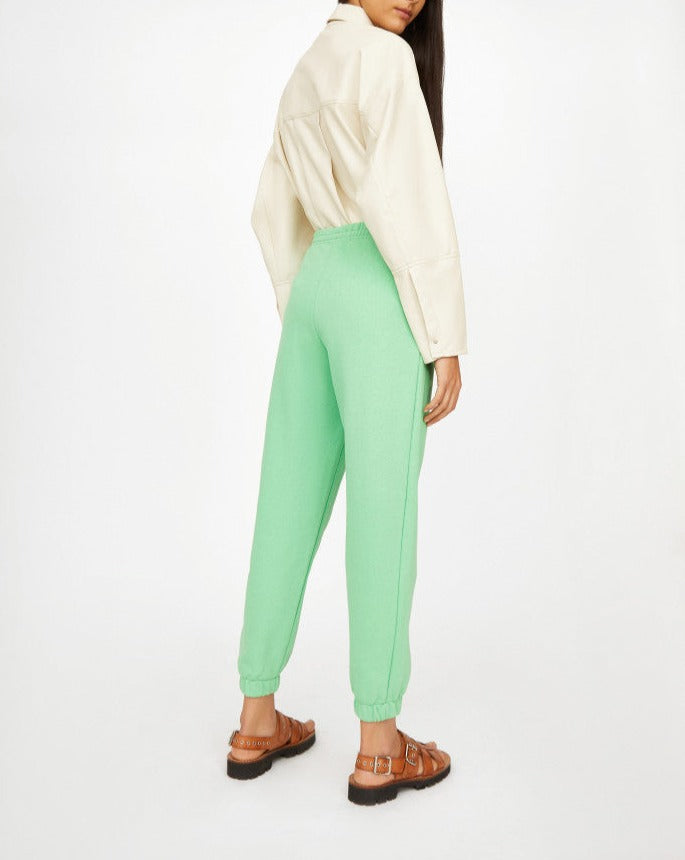 Pantalón Easy Rr Molleton - Vert Stabilo