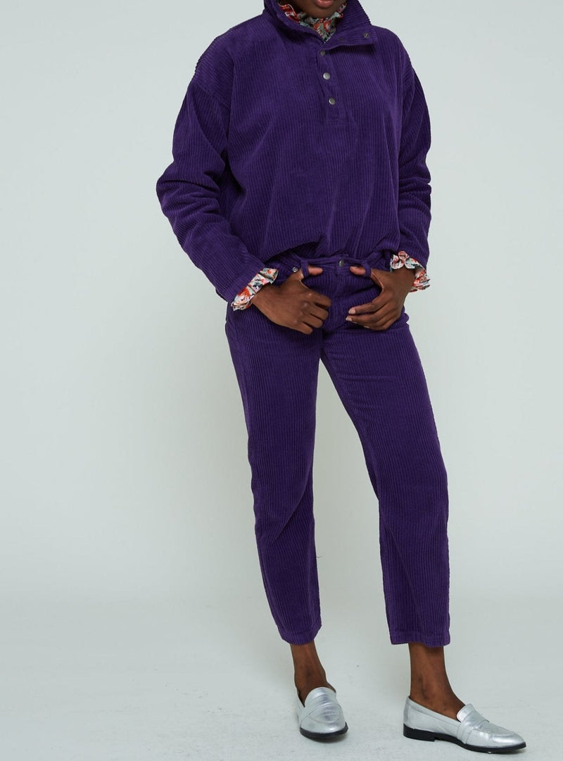 Pantalon Elias Monzo - Violet - Modetrotter - The Bradery