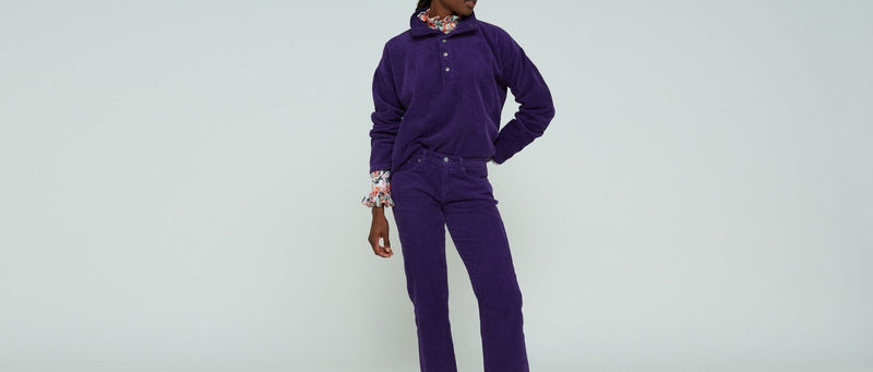 Pantalon Elias Monzo - Violet - Modetrotter - The Bradery