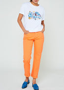 Pantalon Elias Tuni - Orange - Modetrotter - The Bradery