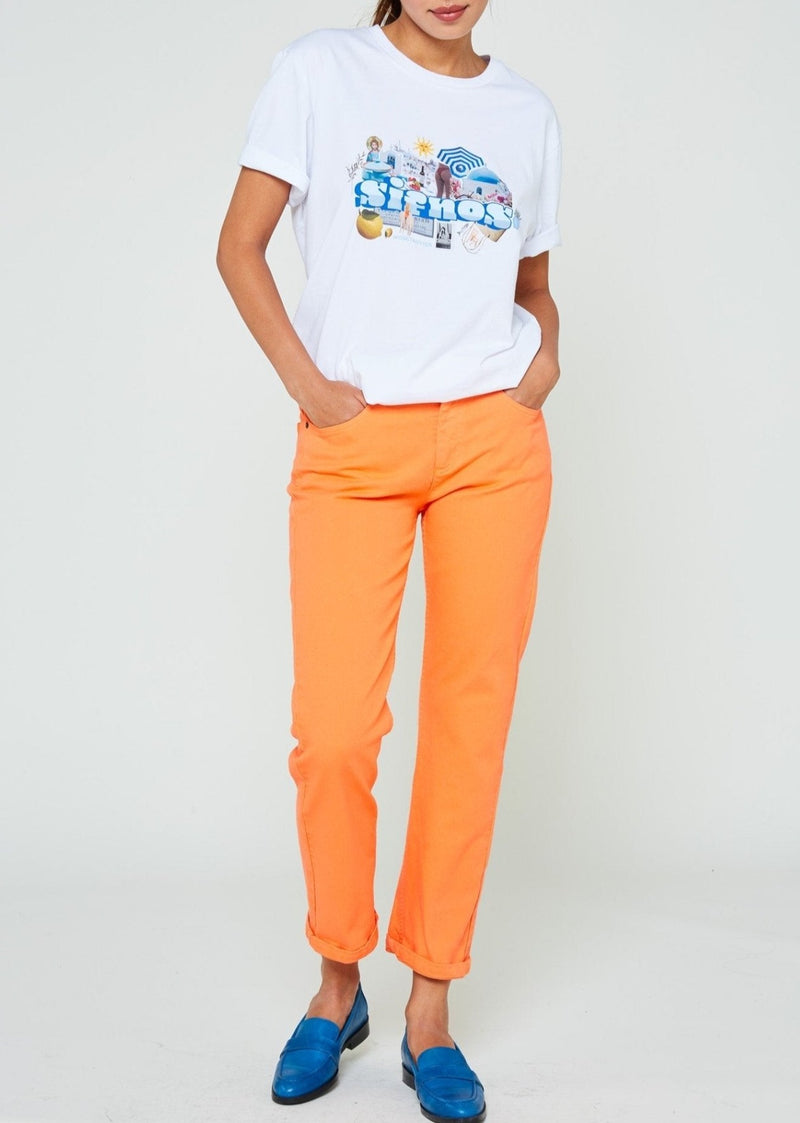 Pantalon Elias Tuni - Orange - Modetrotter - The Bradery