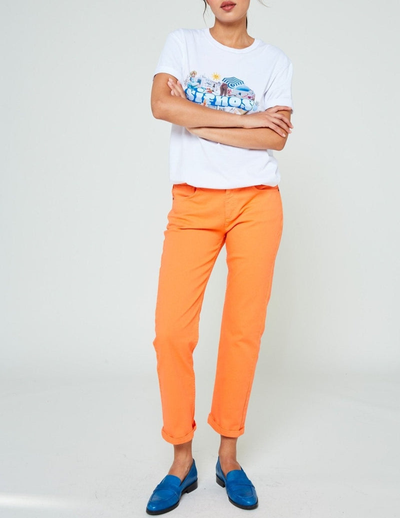 Pantalon Elias Tuni - Orange - Modetrotter - The Bradery