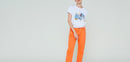 Pantalon Elias Tuni - Orange - Modetrotter - The Bradery