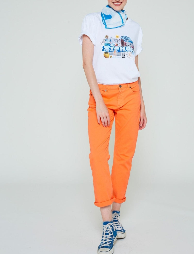 Pantalon Elias Tuni - Orange - Modetrotter - The Bradery