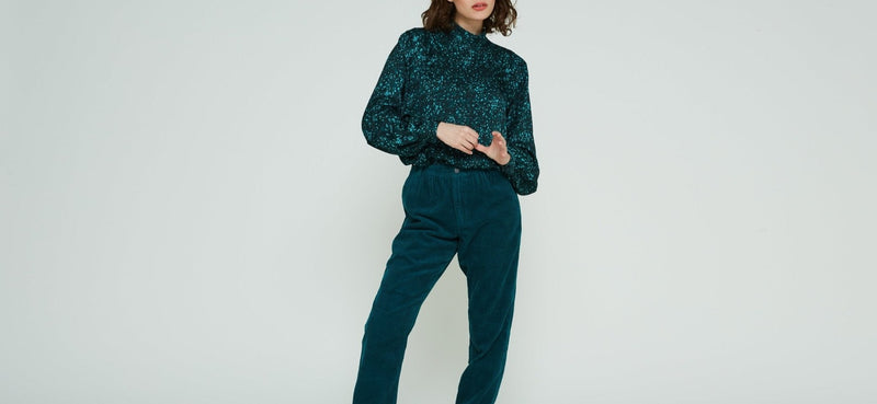 Pantalon Garance Monzo - Canard - Modetrotter - The Bradery