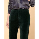 Pantalon Lizzy Velvet - Herring Deep Green - Reiko - The Bradery