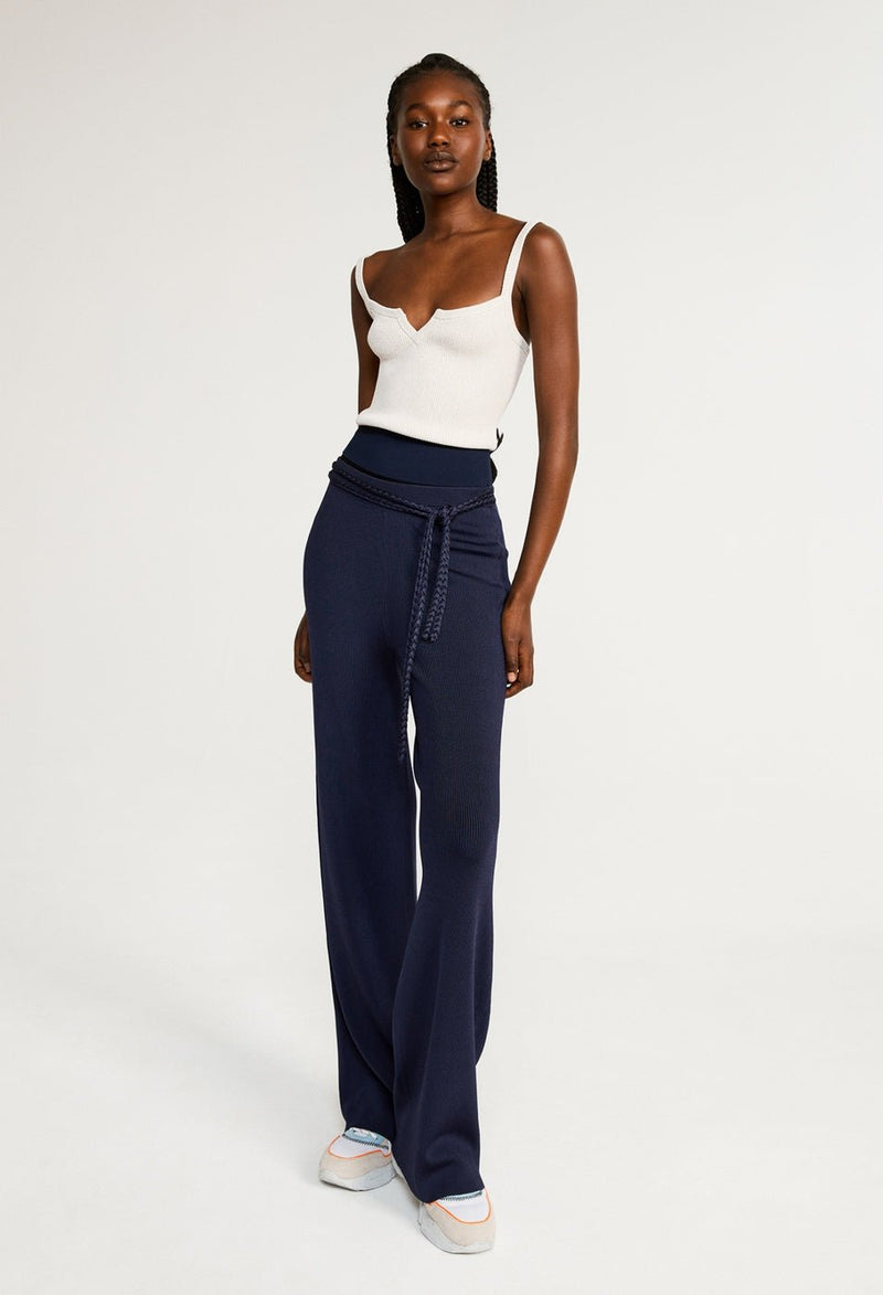 Pantalon Marin - Outremer - Claudie Pierlot - The Bradery