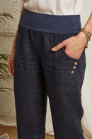 Pantalon Marine - Femme PANTALONS & SHORTS Autour Du Lin