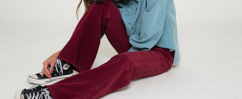 Pantalon Marley Monzo - Bordeaux - Modetrotter - The Bradery