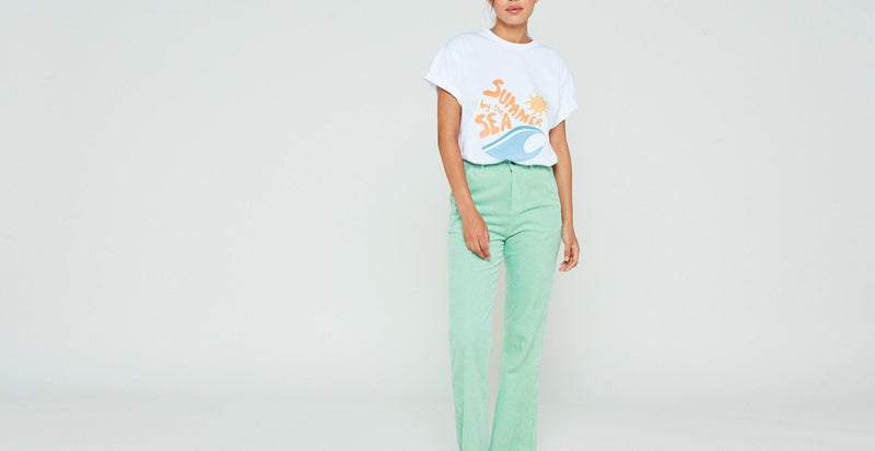 Pantalon Marly Monzo - Celadon - Modetrotter - The Bradery