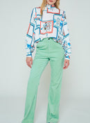 Pantalon Marly Monzo - Celadon - Modetrotter - The Bradery