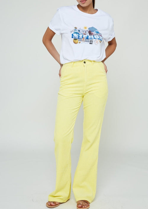 Marly Monzo Pants - Yellow - Modetrotter - The Bradery