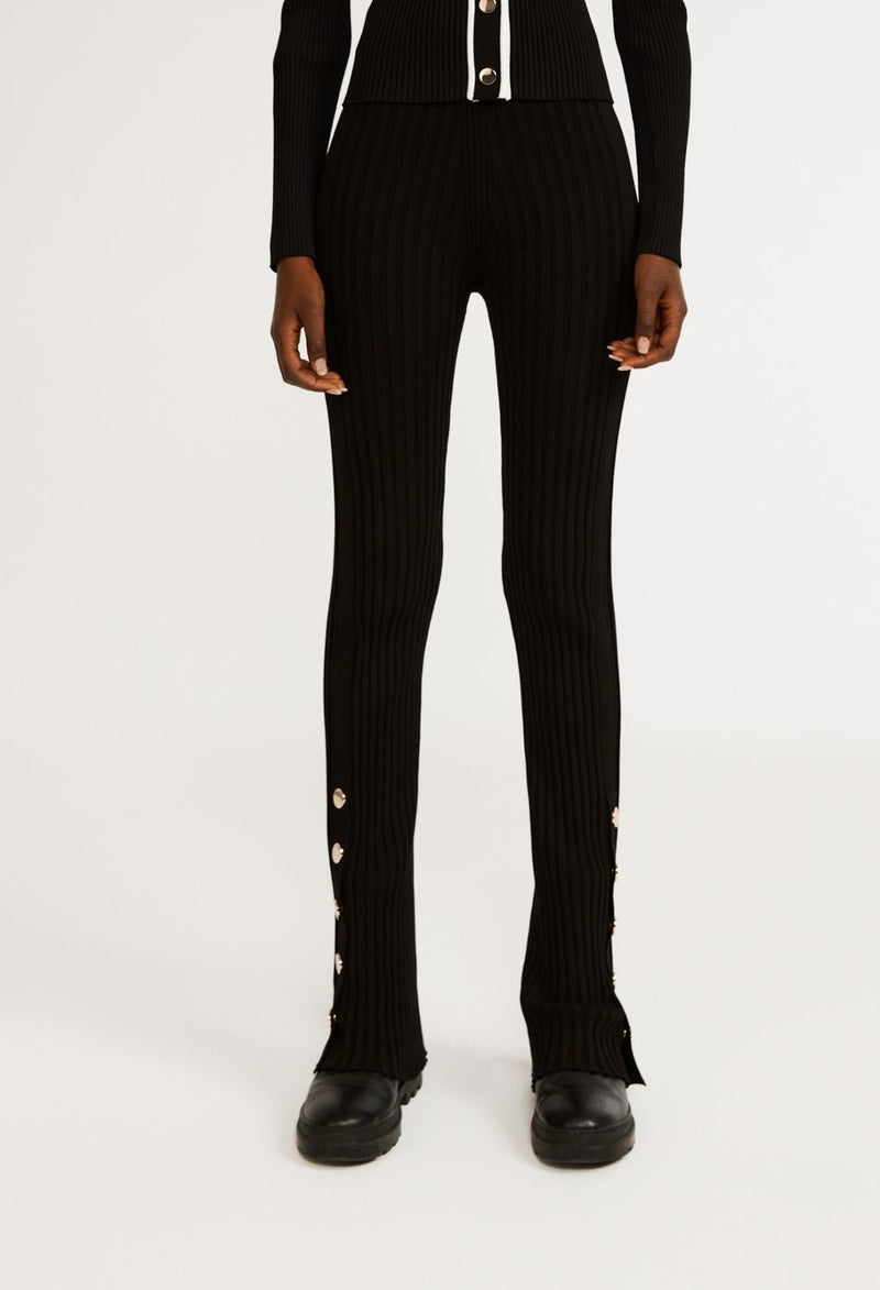 Claudie Pierlot Pantalón Moussaillon - Negro - - The Bradery