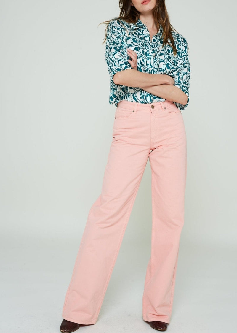 Pantalon Nathan Naity - Rose - Modetrotter - The Bradery