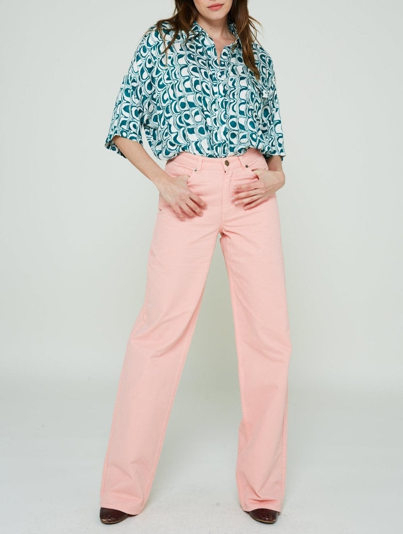 Pantalon Nathan Naity - Rose - Modetrotter - The Bradery