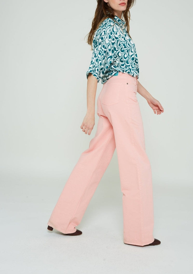 Pantalon Nathan Naity - Rose - Modetrotter - The Bradery