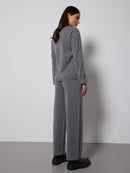 Pantalon Niman - Gris Chiné Fonce - Notshy - The Bradery