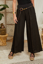 Pantalón Negro - Mujer PANTALONES Y SHORTS Autour Du Lin