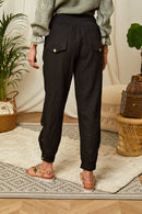 Pantalon Noir - Femme PANTALONS & SHORTS Autour Du Lin