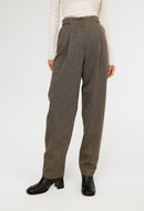 Pantalon Paillette - Marron - Claudie Pierlot - The Bradery