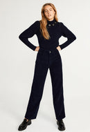 Palet Bis Pants - Navy - Claudie Pierlot - The Bradery