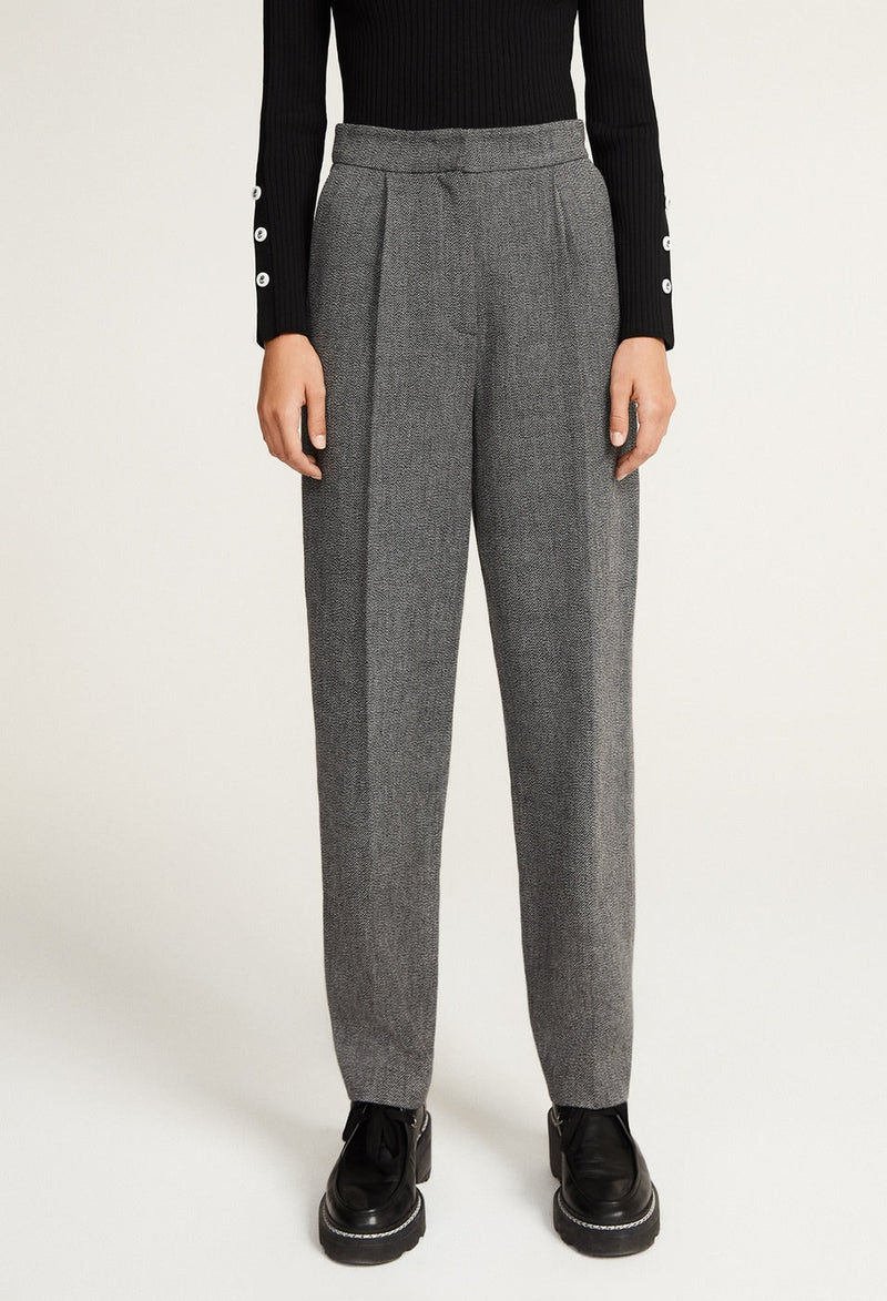 Pamina Pants - China Grey - Claudie Pierlot - The Bradery