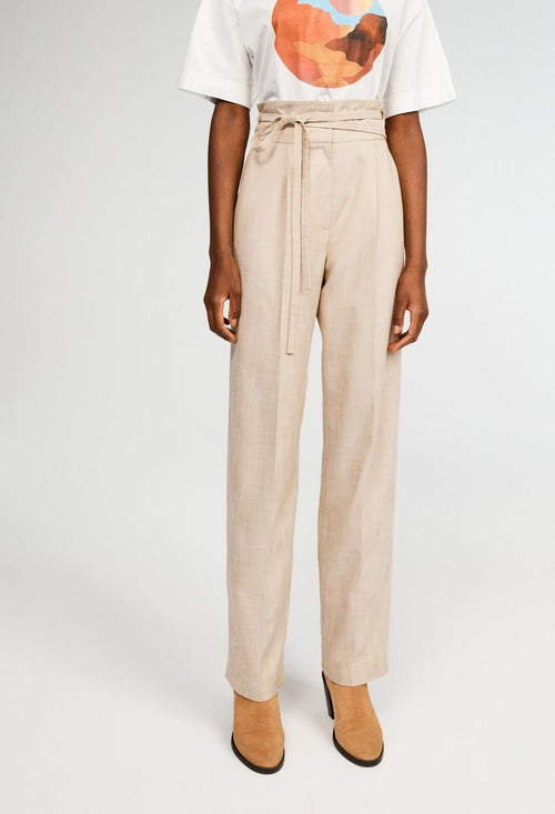 Pantalon Patcho - Beige - Claudie Pierlot - The Bradery