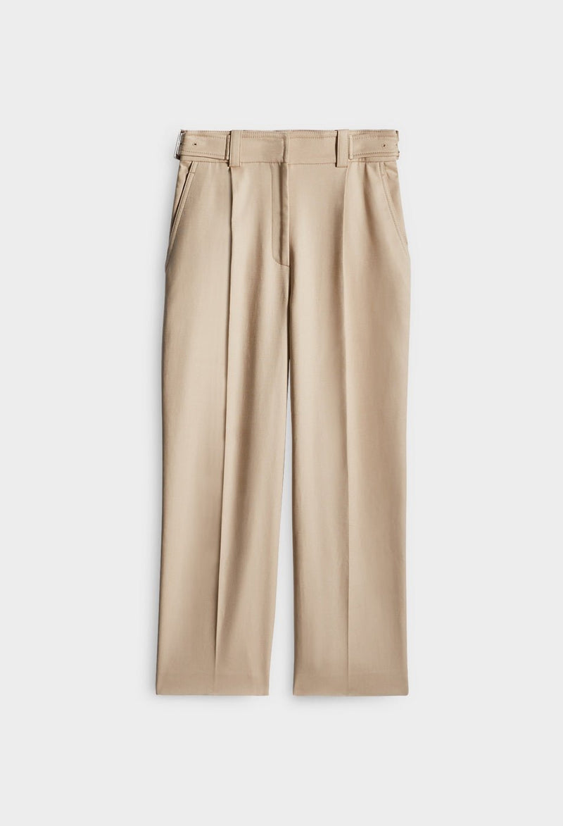 Claudie Pierlot Pantalones Polka - Beige - - The Bradery