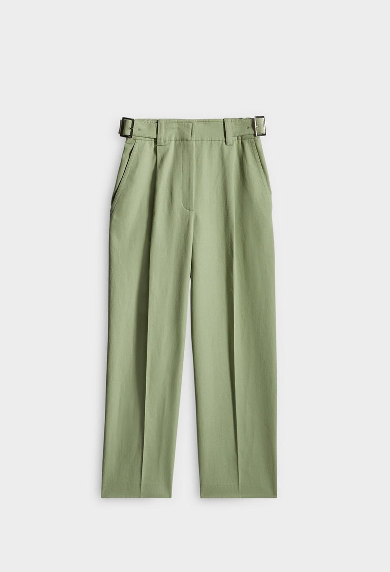 Polka Bis Pants - Lime - Claudie Pierlot - The Bradery