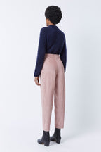 Pantalon Prince Velours - Rose Boise
