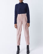 Pantalon Prince Velours - Rose Boise