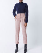 Pantalon Prince Velours - Rose Boise